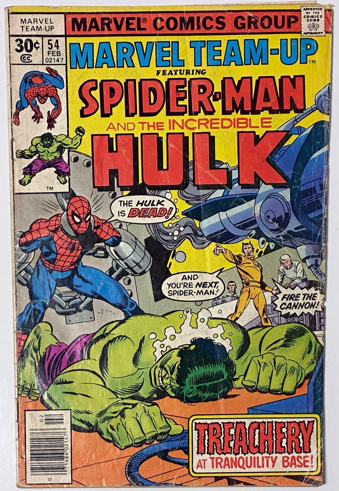 Buy 2 Get 2 Free (CHECK PROMO) Marvel Team-Up #54 1977 Newsstand Comic (VG/FN)