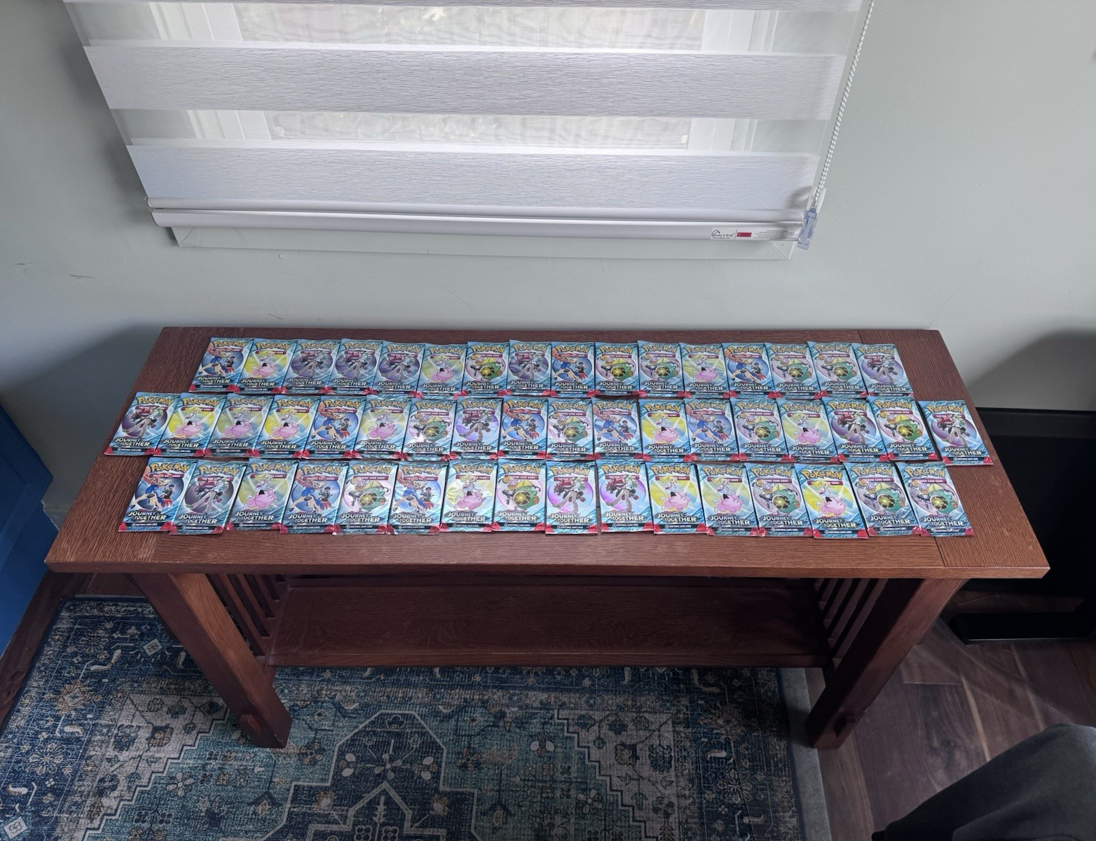 NOT WEIGHED - Pokémon Journey Together Sealed lot of 50