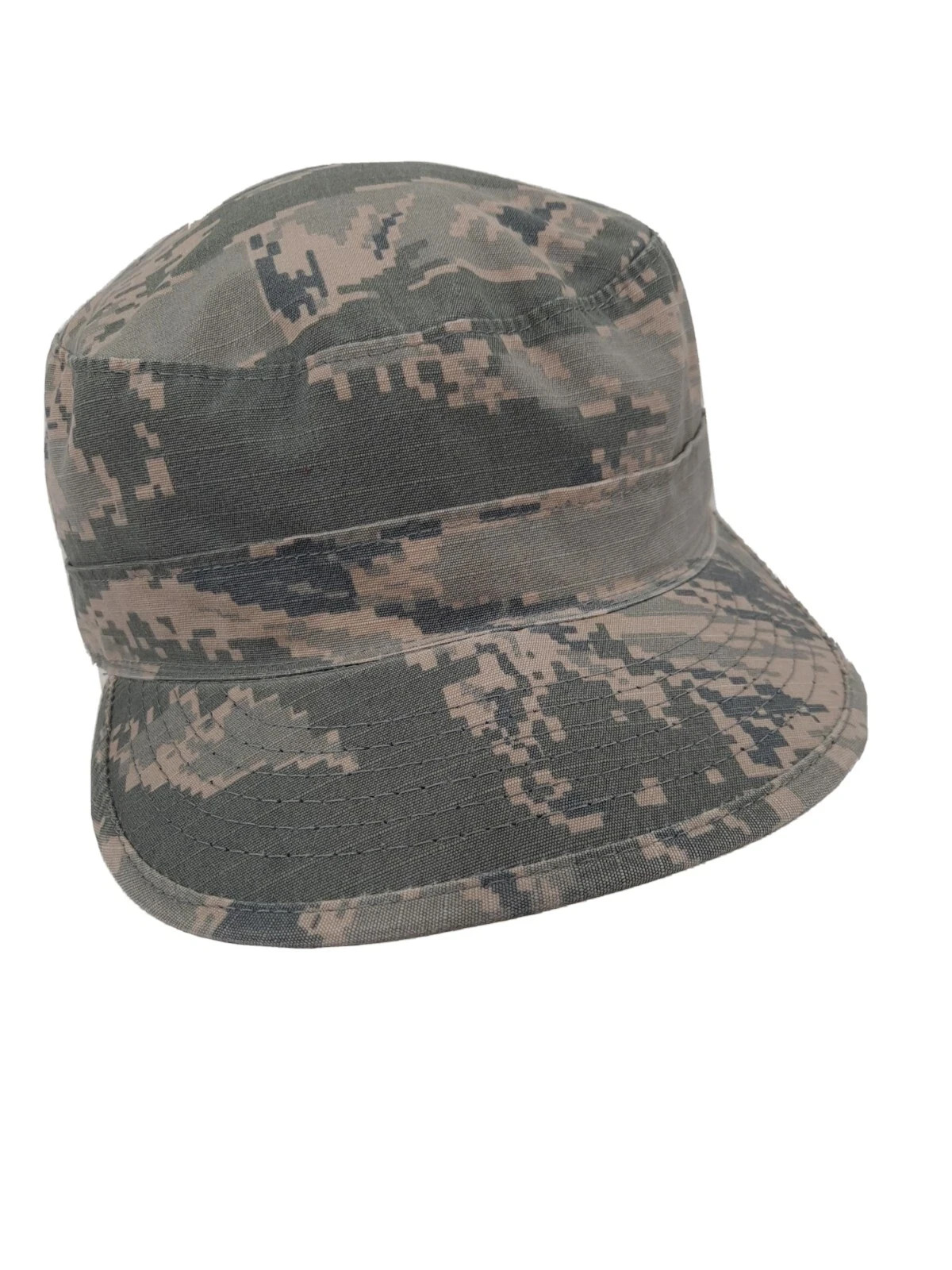 Air Force Camouflage Utility Cap, Bernard Ind.Inc. sz 6 7/8 NSN 8415-01-536-4181