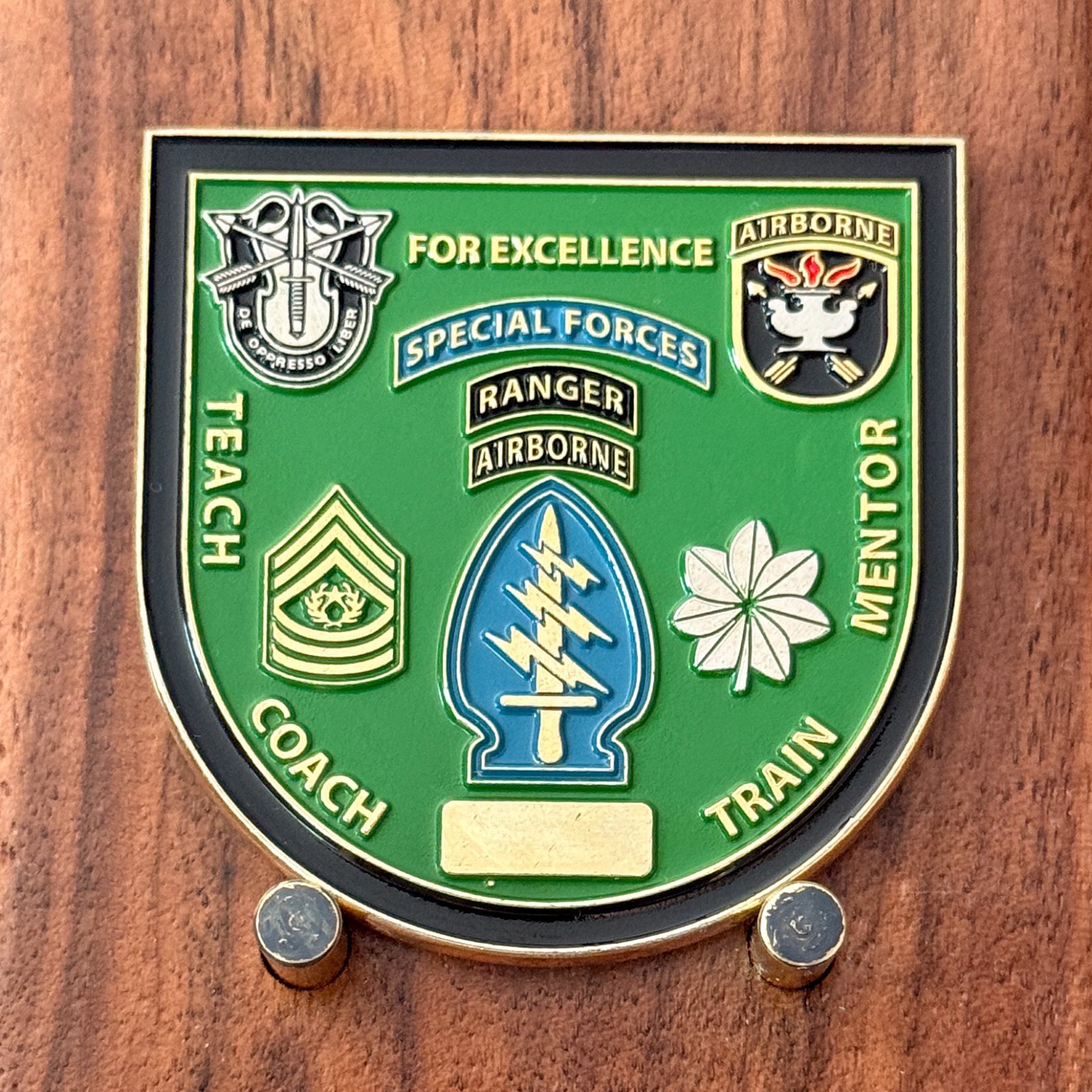 1st Battalion 1st SWTG(A) Special Forces Double Sided Challenge Coin  W#32