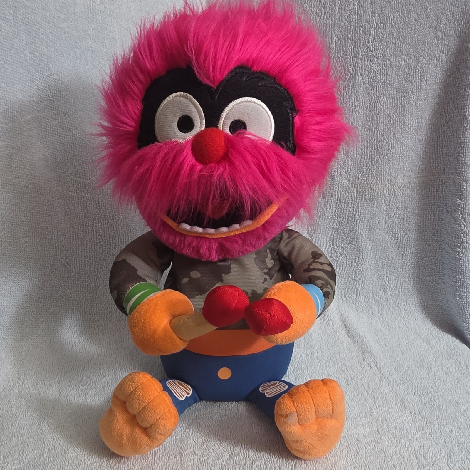 Disney Muppets Animal Plush Toy Stuffed Animal Rockin Talking Sings Works 8