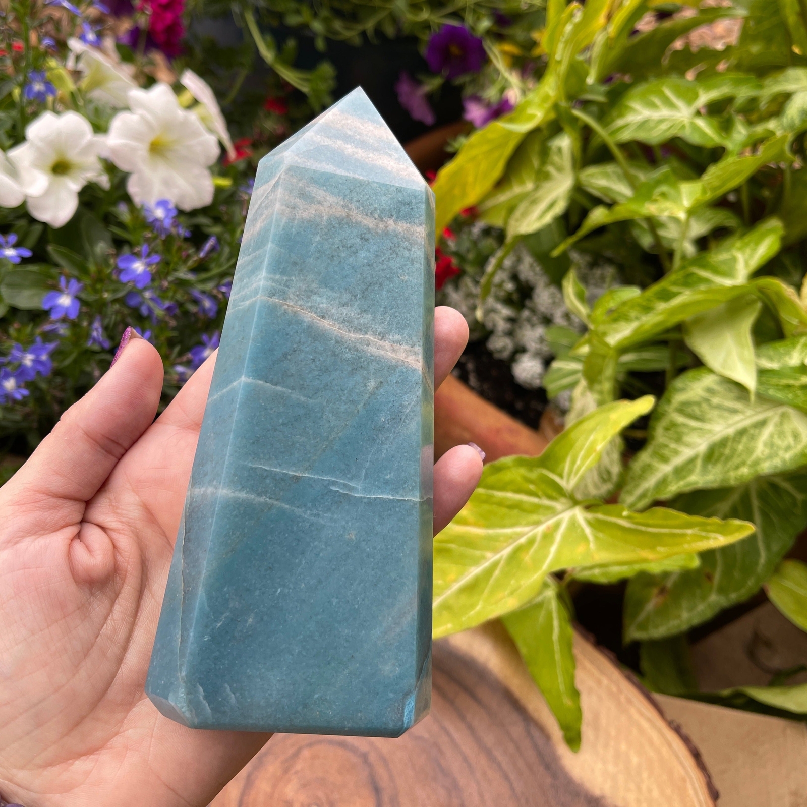 Trolleite Obelisk - Tower - Highest Quality Ascension Stone 438grams