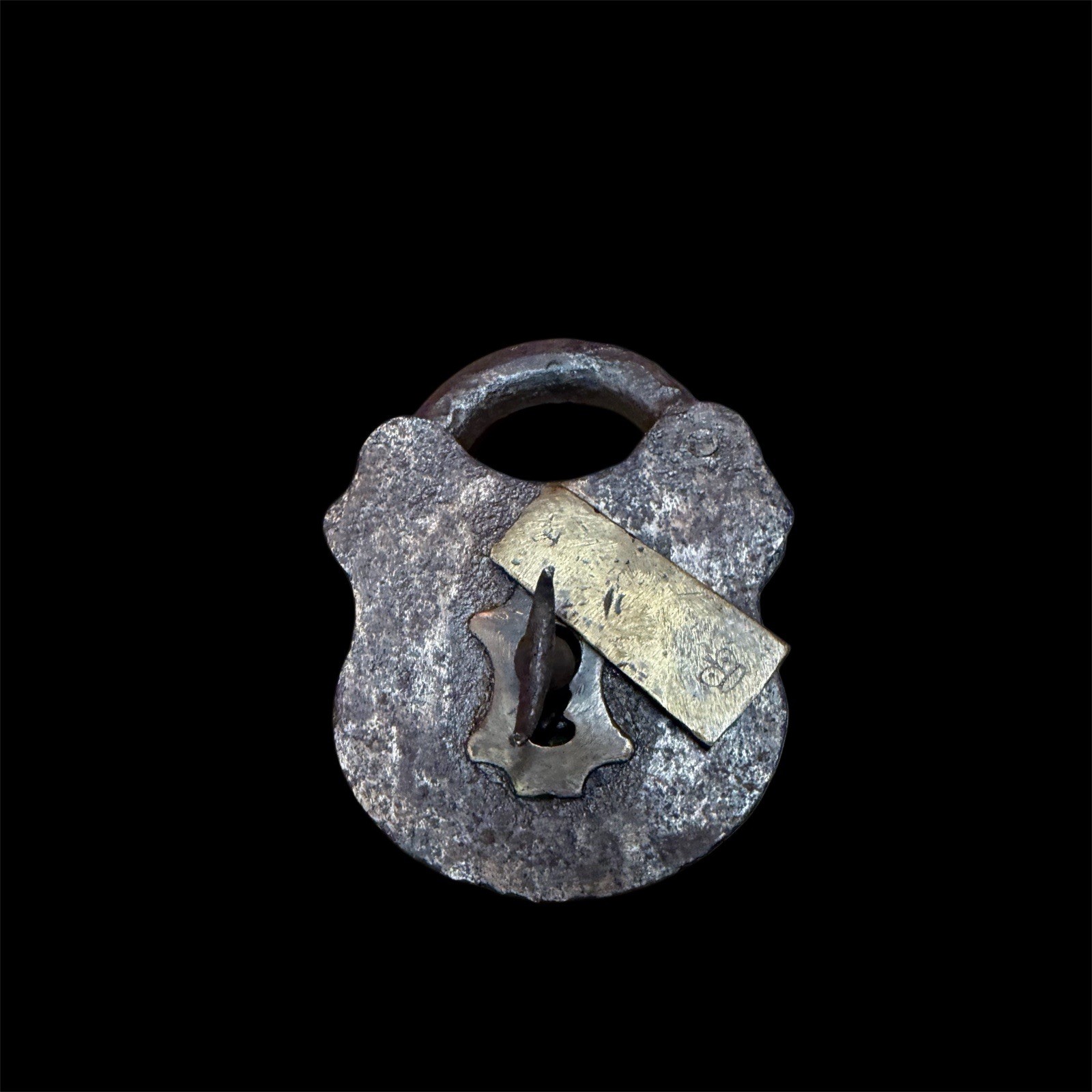 1700s 18th Century Relics Recovered Pa. British Crown Marked Pad Lock