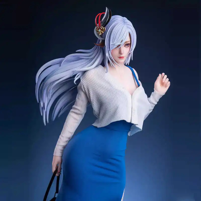 Shenhe GK Figure Genshin Impact Anime PVC Statue Collectible Desktop New Decor