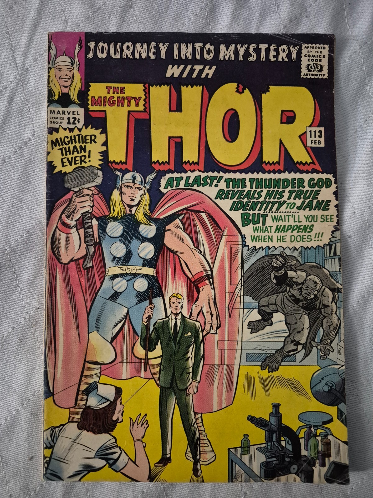 Journey into mystery with The Mighty Thor # 113 comic