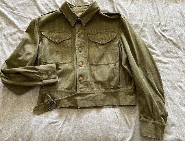 Vintage 1952 British Army Olive Green Military Jacket – Original Military Clothi Vintage 1952 British Army Olive Green Military Jacket – Original Military Clothi