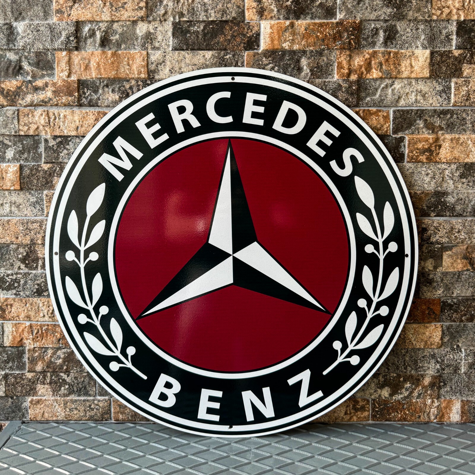 MERCEDES BENZ  Sign - High Quality - RARE   - Service Dealer -  19.7\