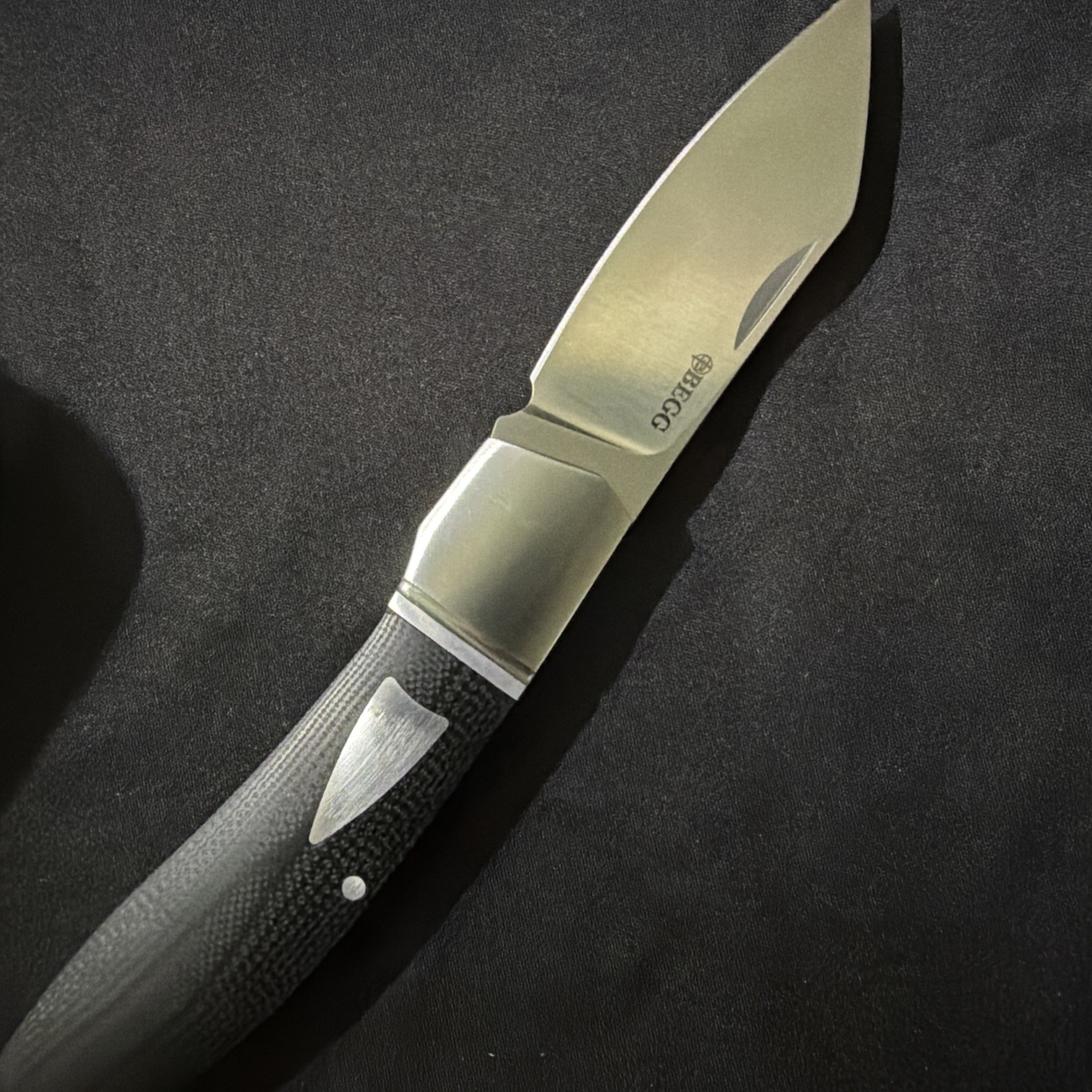 Begg Knives  Hunter Slipjoint Orange G-10 with Black Liners