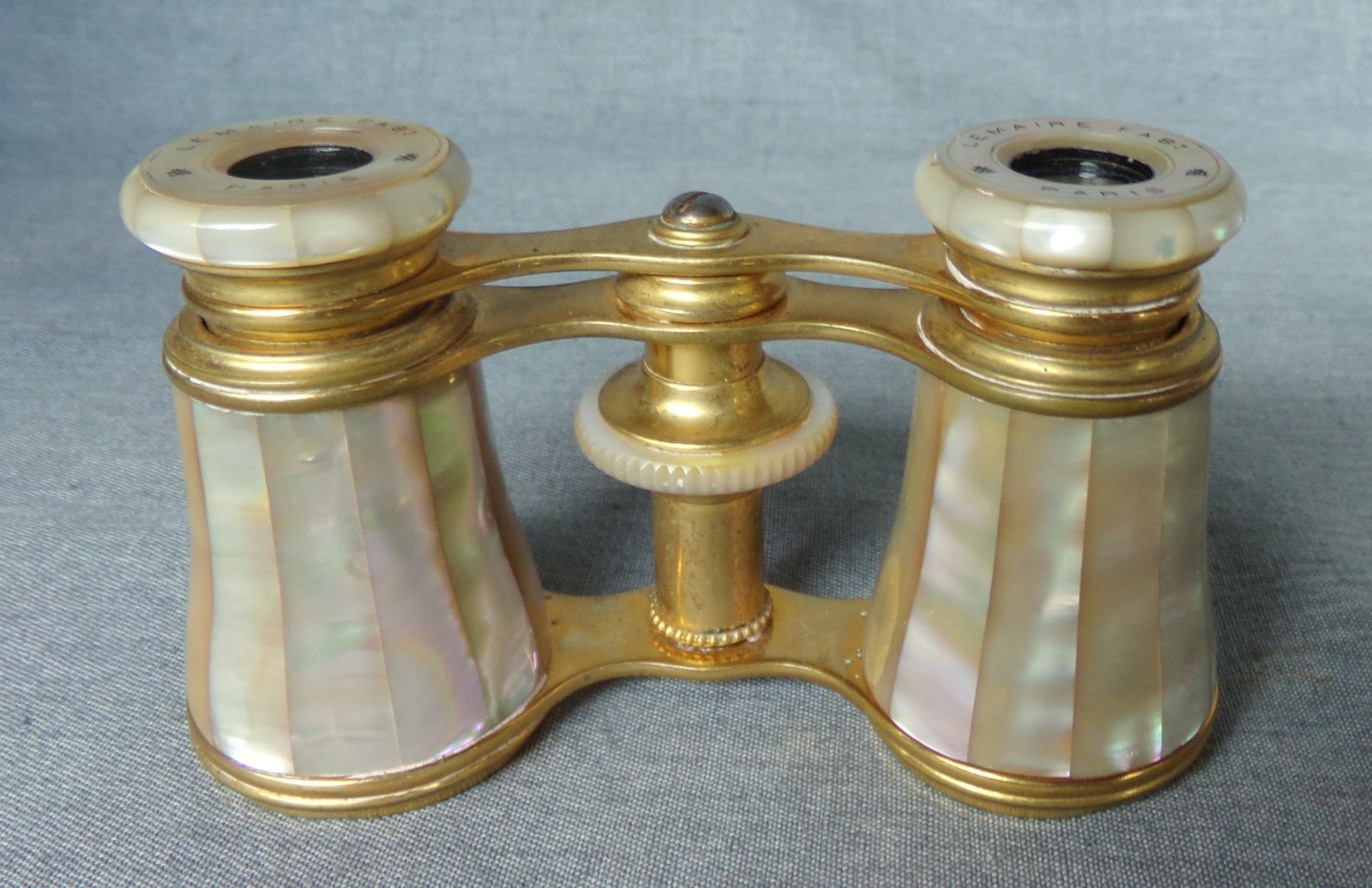 Lemaire Fabt Paris Antique Mother of Pearl Opera Glasses / Binoculars with Case Lemaire Fabt Paris Antique Mother of Pearl Opera Glasses / Binoculars with Case
