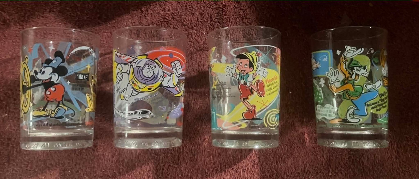 Set of (4) 2002 McDonald’s \