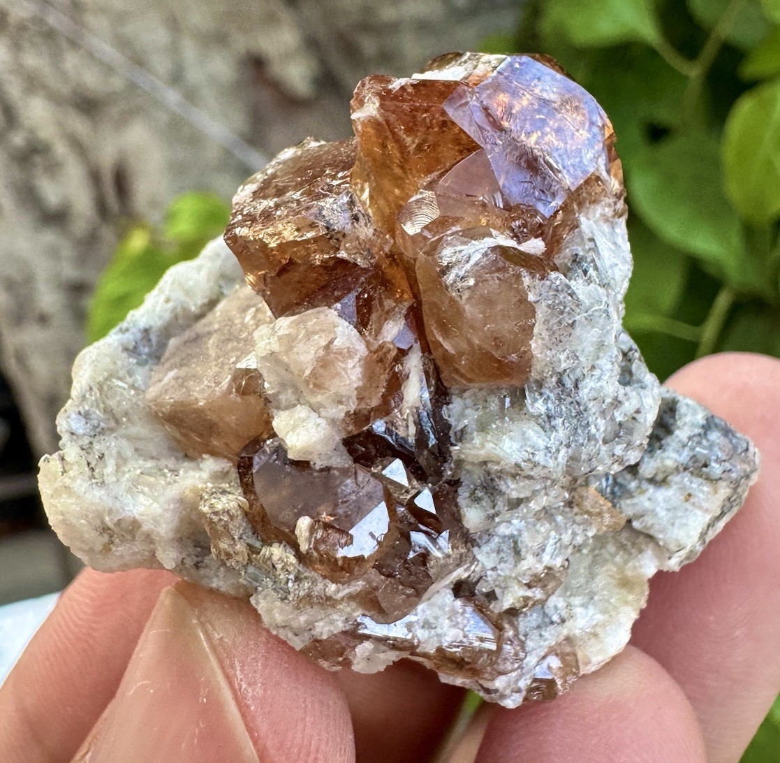 Natural Beautiful Topaz Crystal With Combine Matrix Specimen 215 Carats