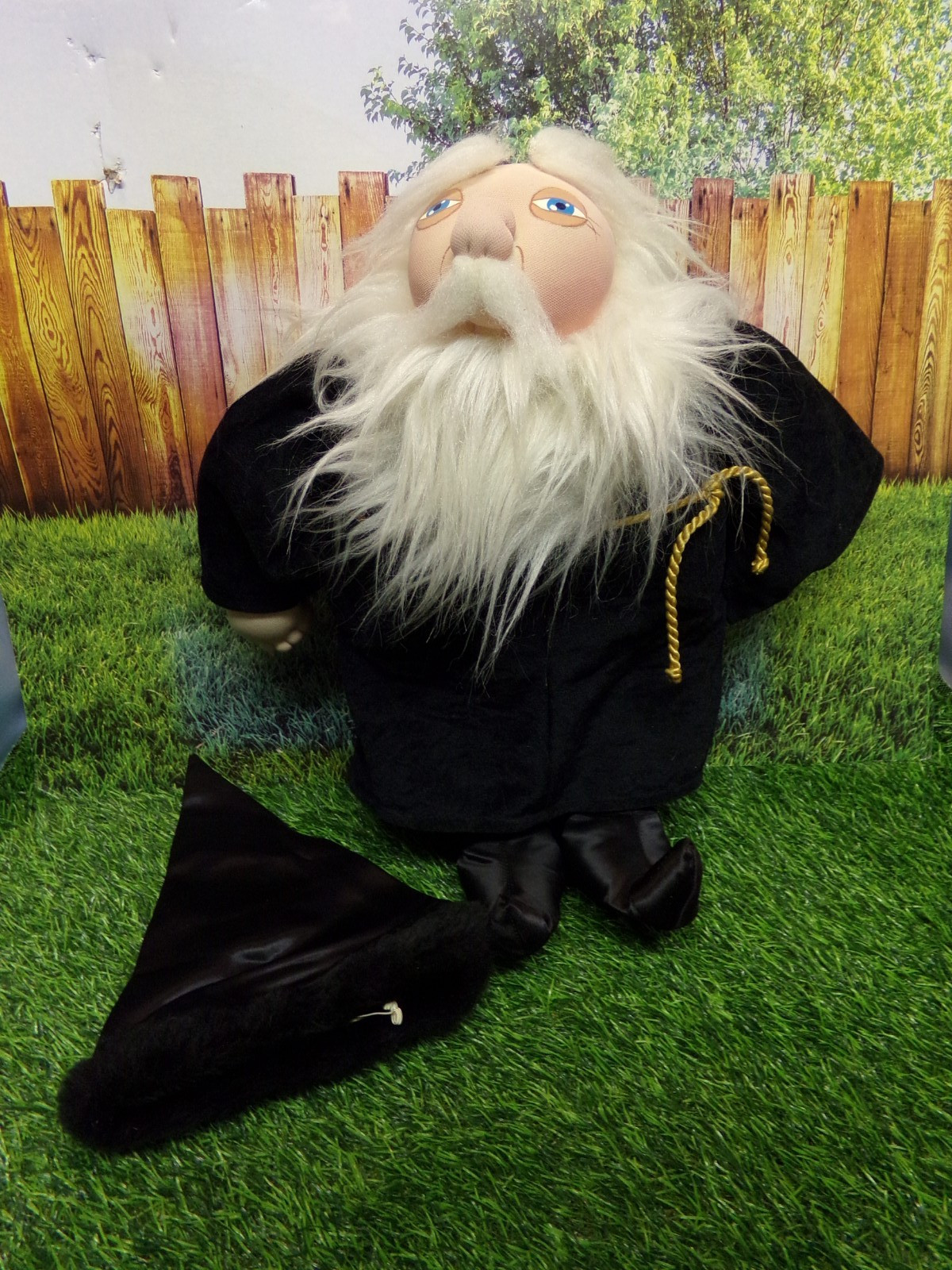 xavier roberts SOFT SCULPTURED CABBAGE PATCH WIZARD 1982 / WHITE HAIR