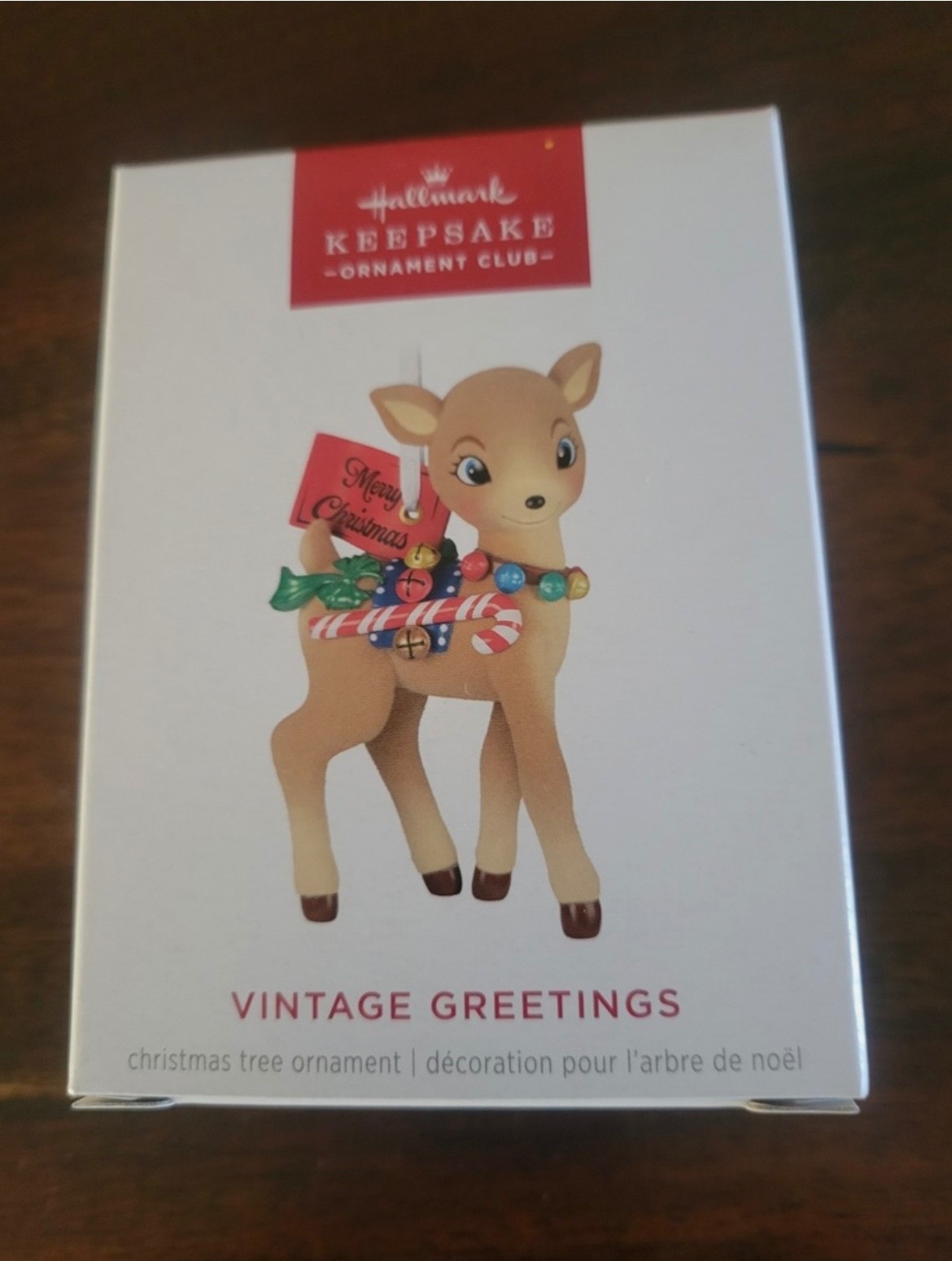 hallmark 2026 vintage greetings koc ornament new