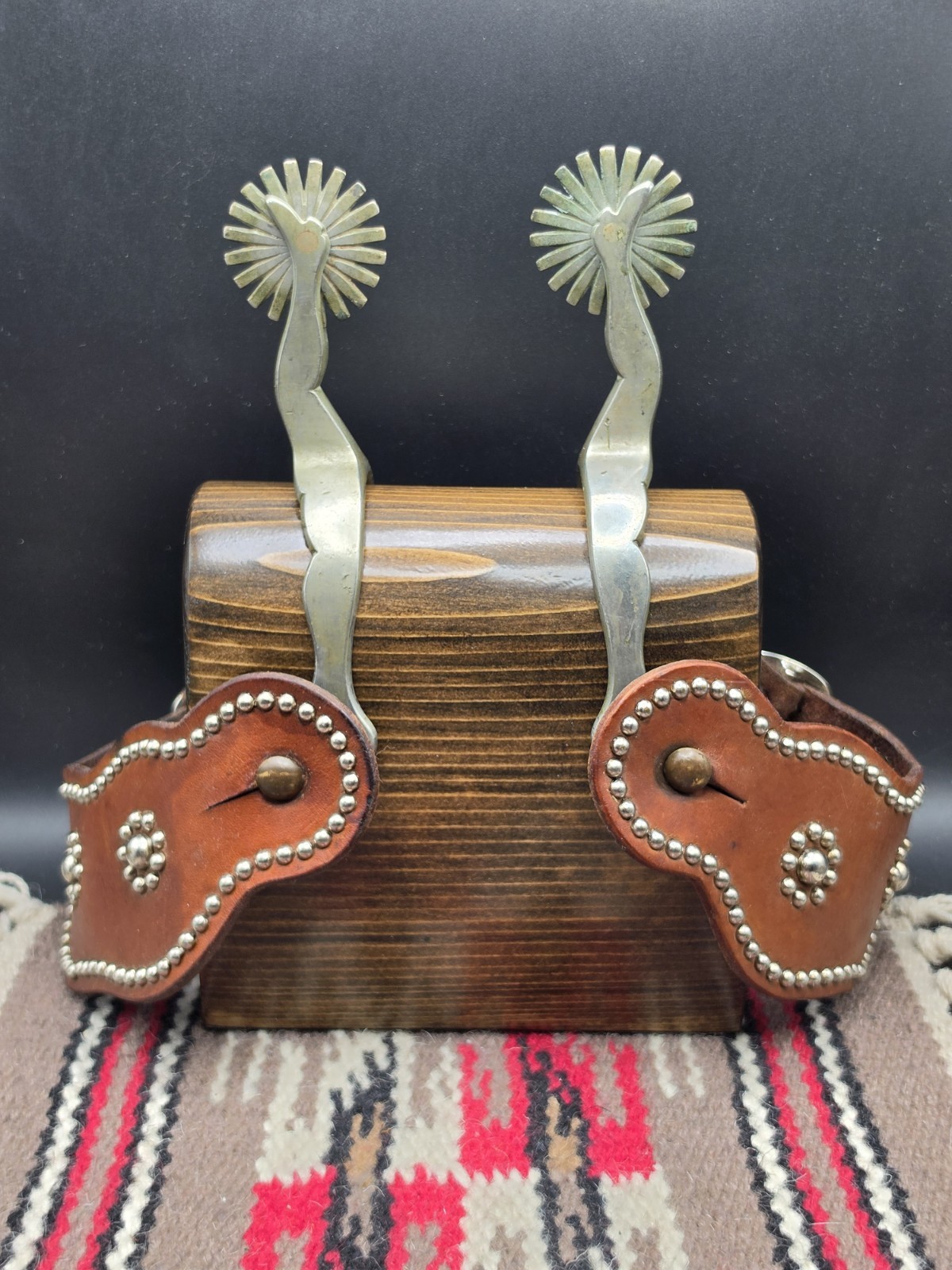 August Buermann Gal Leg Star Steel Spurs 1910 Era