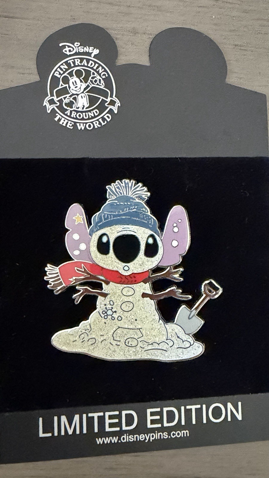 Disney Shopping DS Stitch Snowman Winter Series LE100 Pin - PP59057