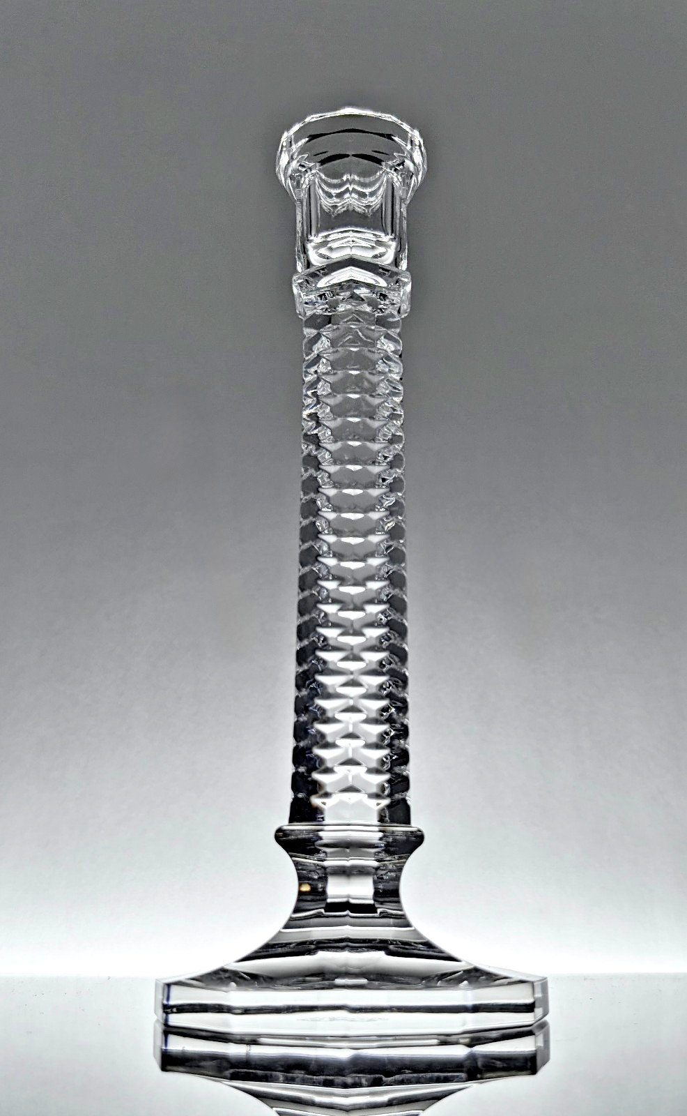 Baccarat Crystal Candlestick Perles 8\