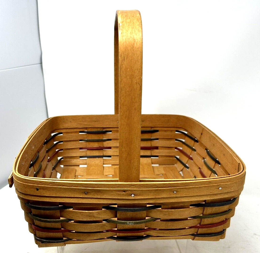 Longaberger 1994 Woven Traditions Pie Basket w/ Protector