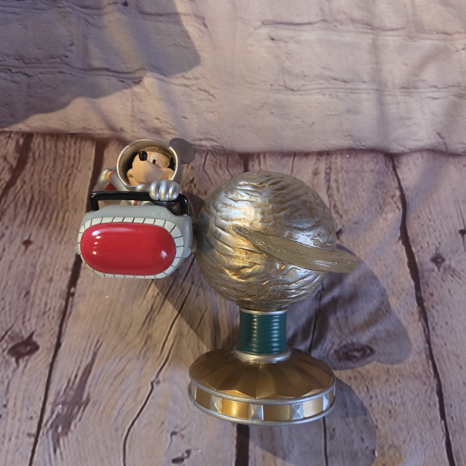 Vintage Mickey Mouse Tomorrowland Rocket Ride Collectible In Box Vintage Mickey Mouse Tomorrowland Rocket Ride Collectible In Box