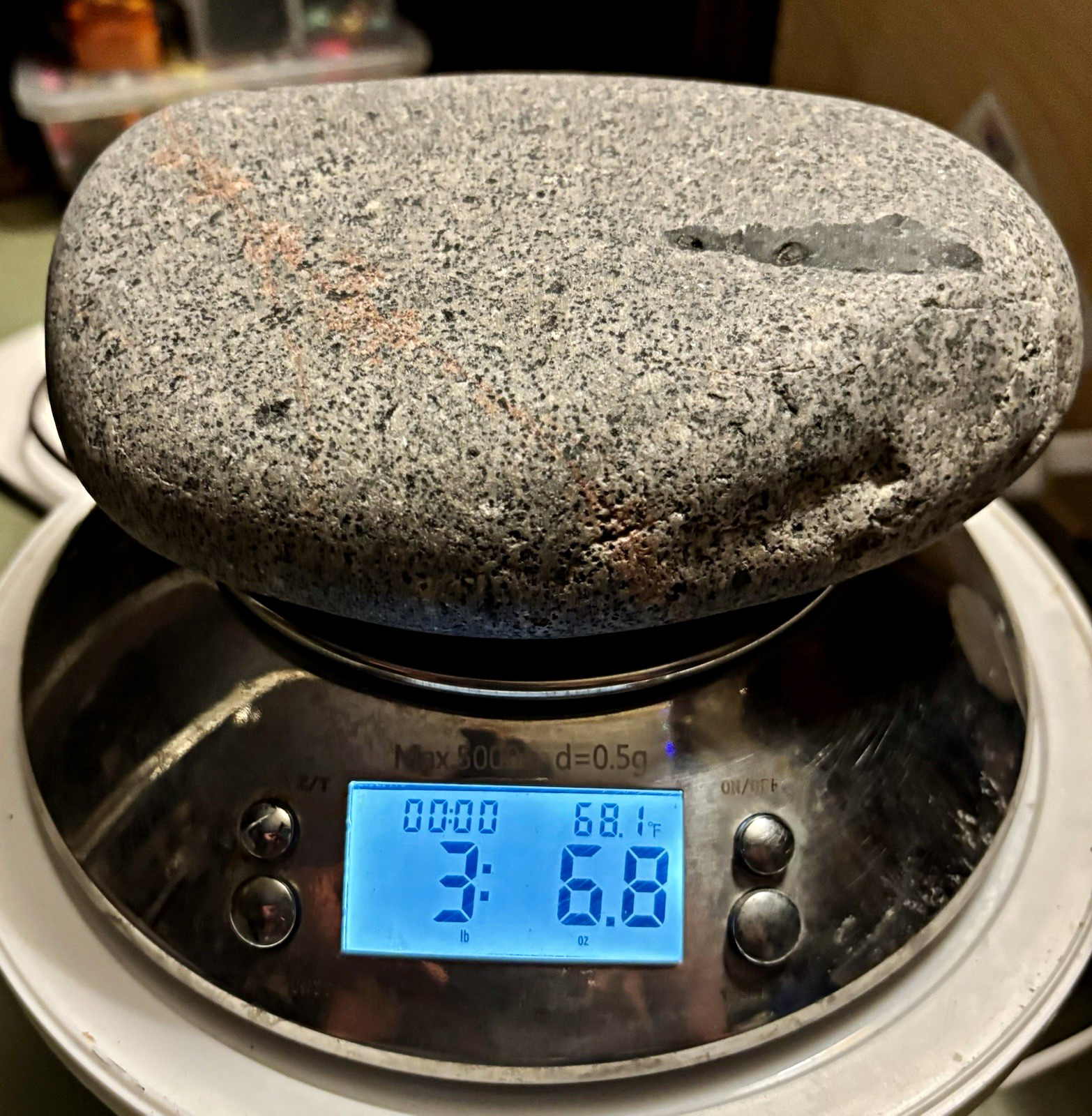 3 lb 6.8 oz Fluorescent Rock/Mineral  aka “yooperlite”