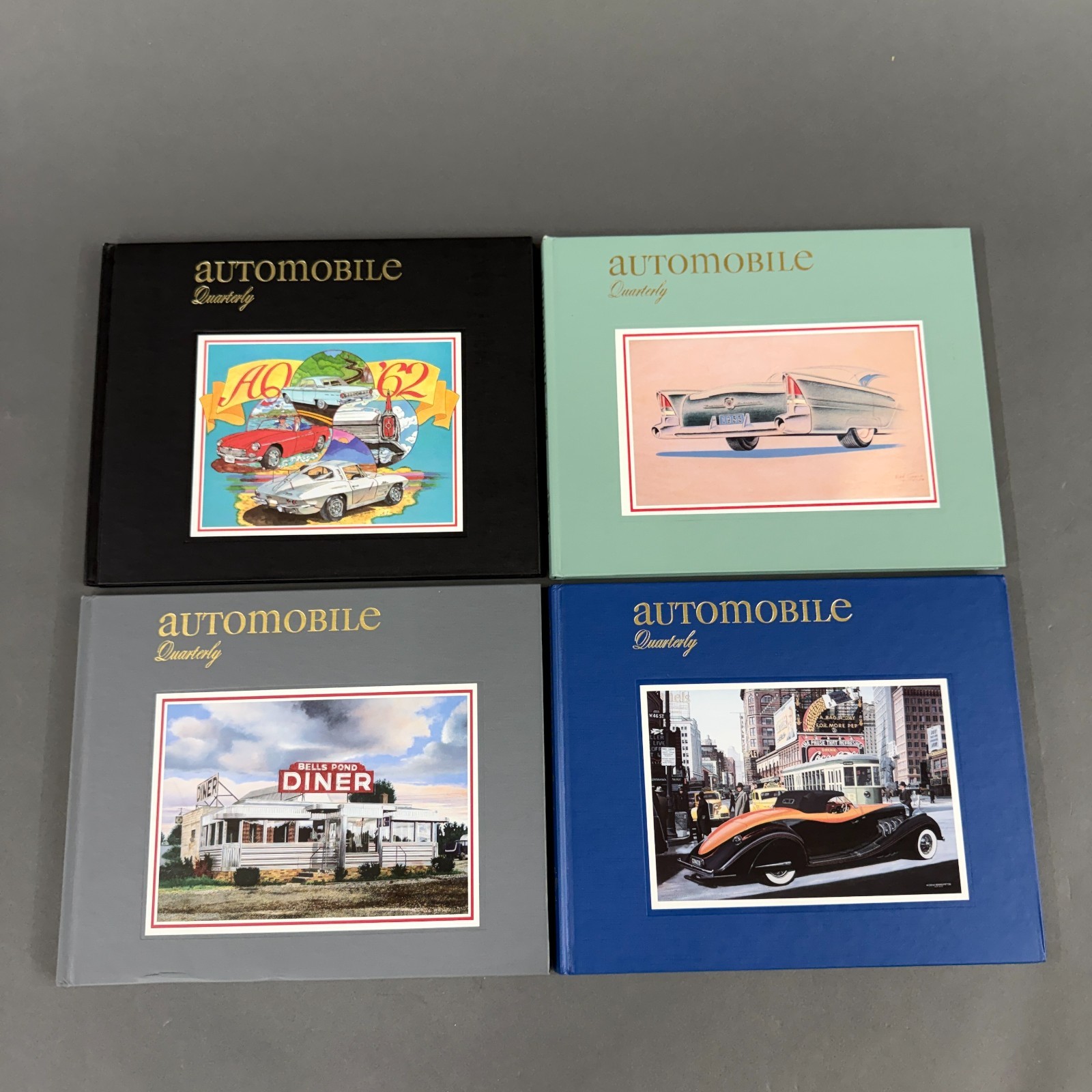 AQ Automobile Quarterly Vol 30 Complete Issues 1-4 Hardcover 1991-92 Vintage Car