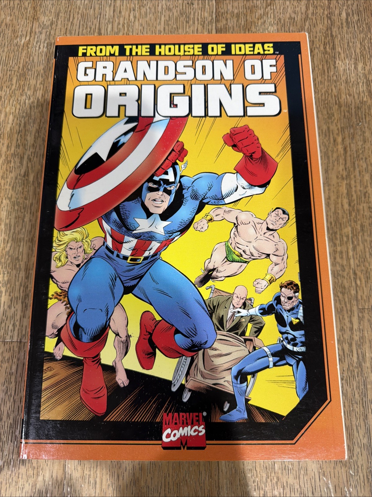 Grandson of Origins of Marvel Comics TPB 1998 Book