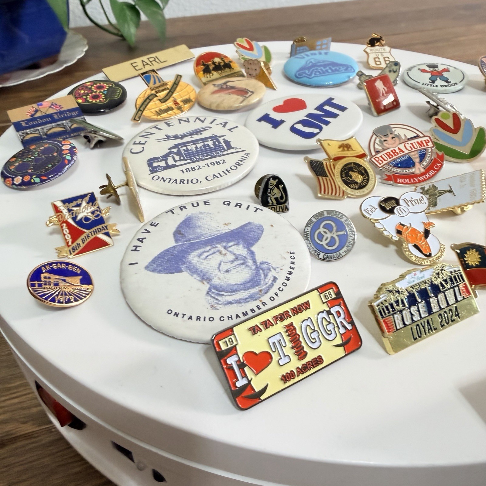 Lot 49 Pins Vintage Modern Corporate Travel  Mixed