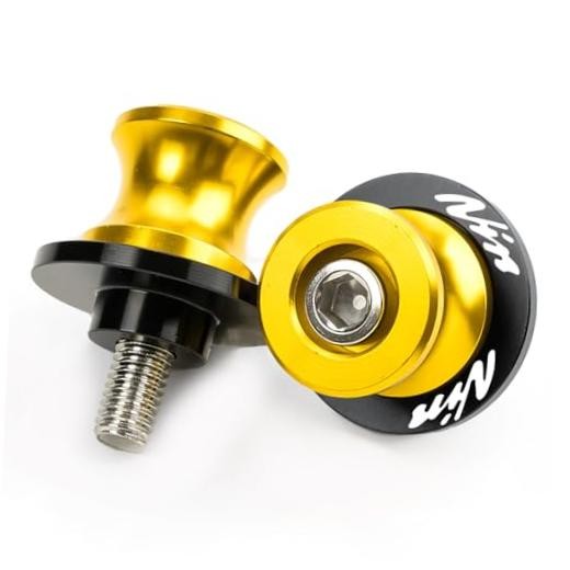 Motorcycle Swingarm Spools For Ninja 500 650 ZX6R ZX10R ZX4RR | For 2026 Gold