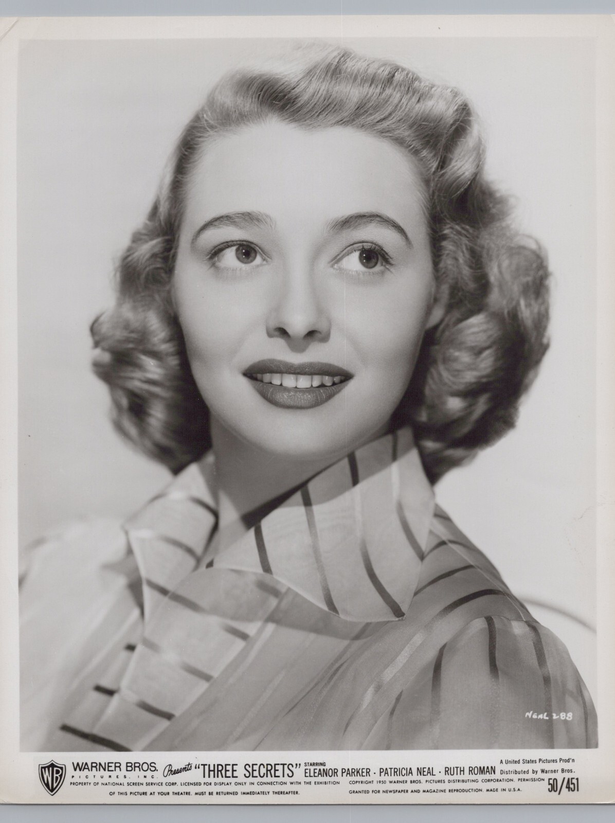 Patricia Neal (1949) ❤ Hollywood Beauty Vintage Warner Bros Photo K 560