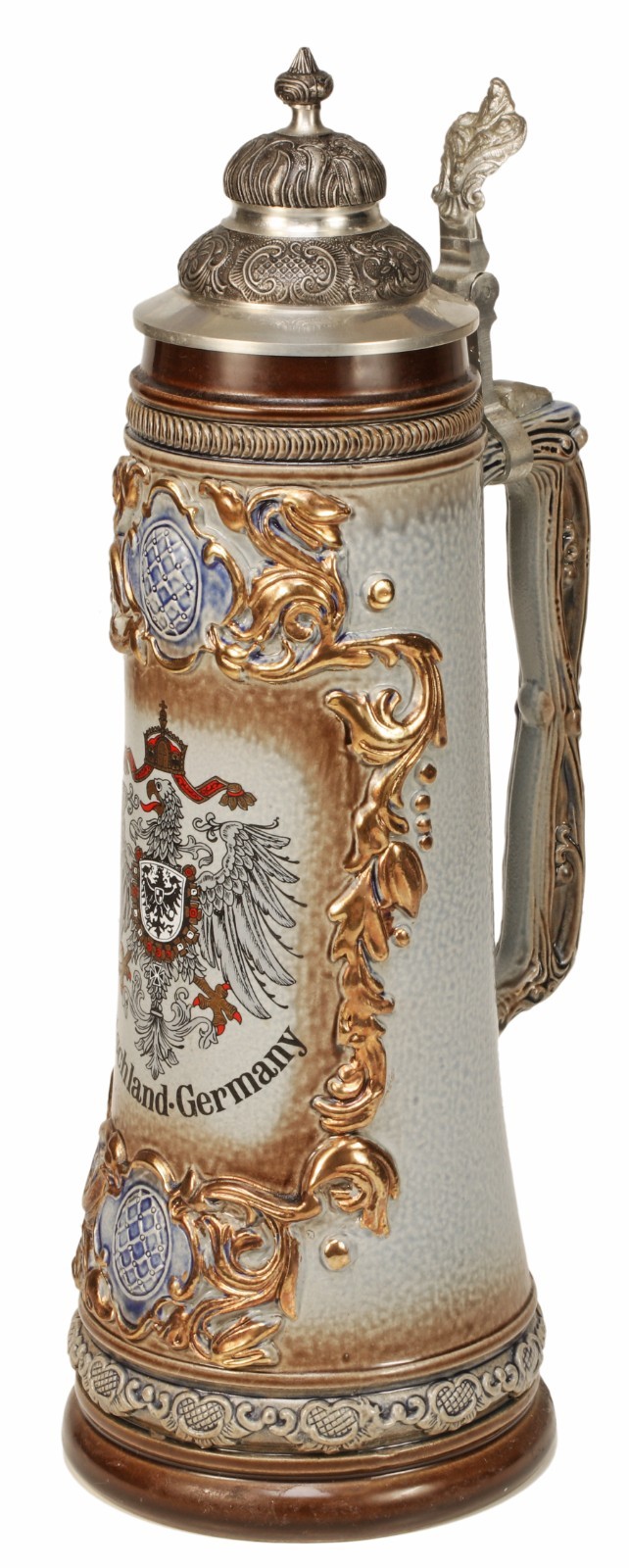 Vintage Gerz German Beer Stein 2L 16.5\
