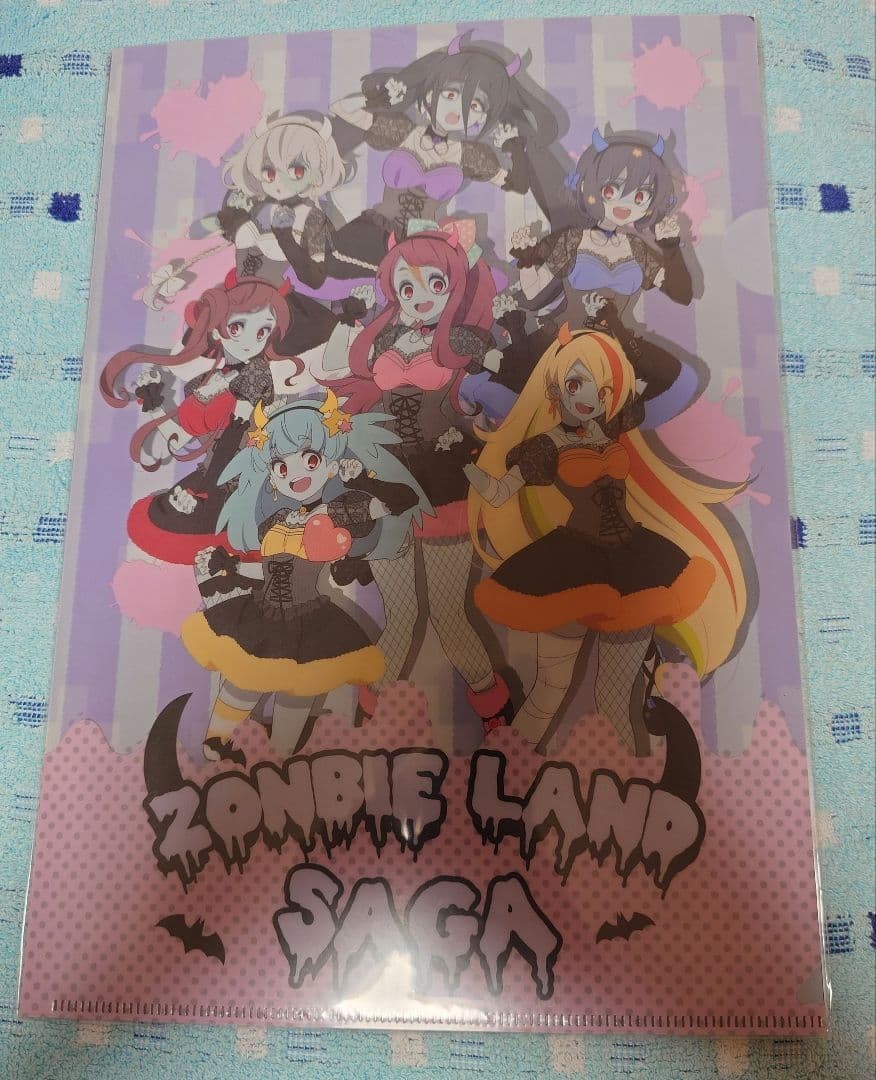 Zombieland Saga Clear File Horror Style