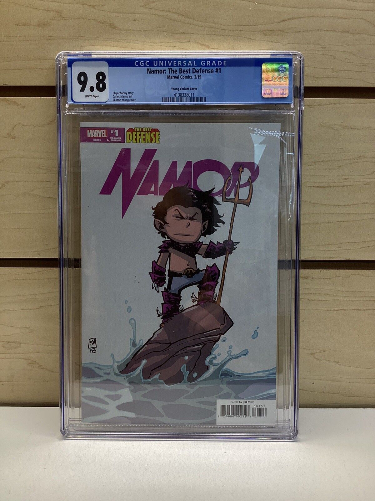Marvel Comics NAMOR: THE BEST DEFENSE #1 - YOUNG Variant Cover /CGC 9.8 NM/M