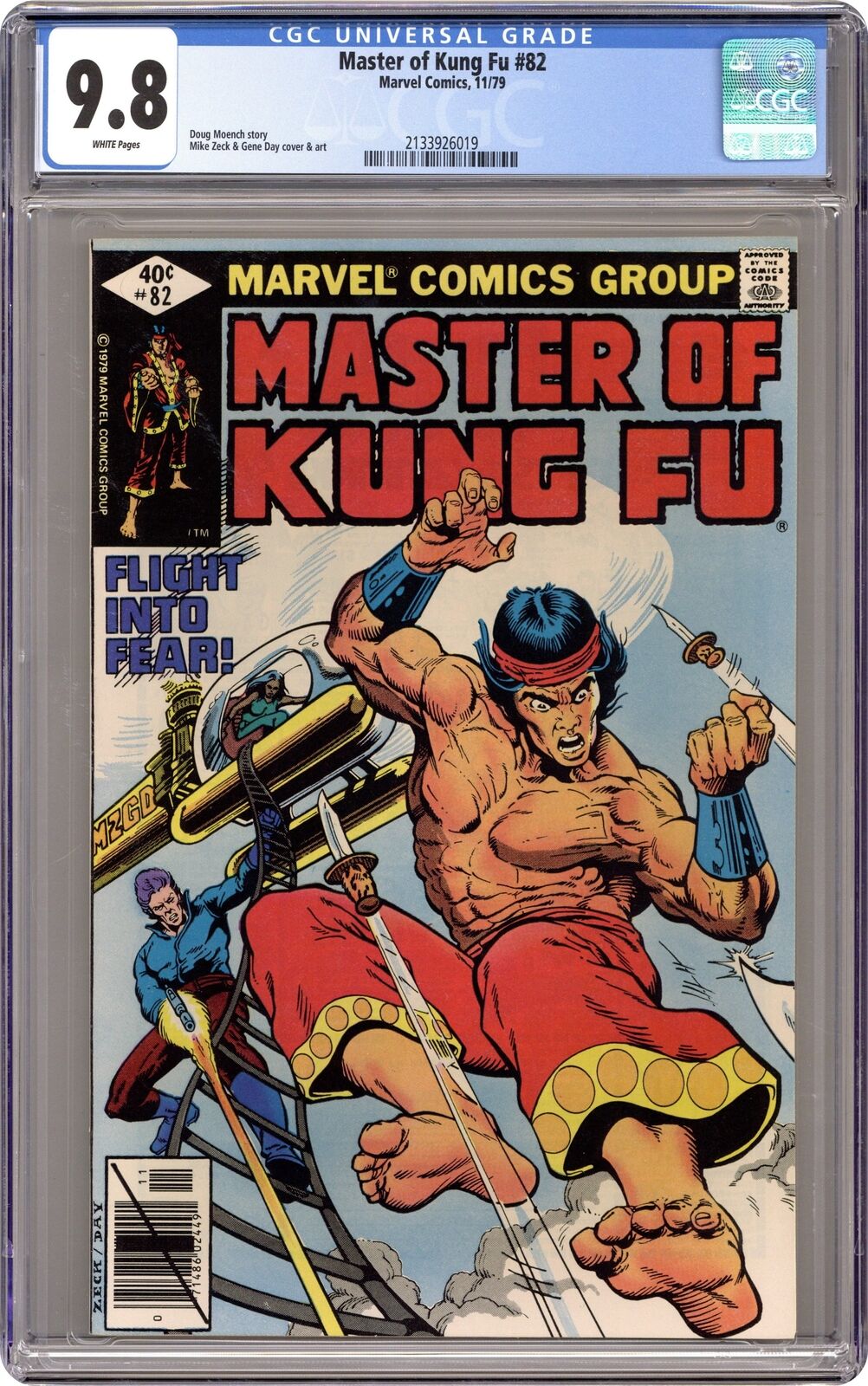 Master of Kung Fu #82 CGC 9.8 1979 2133926019