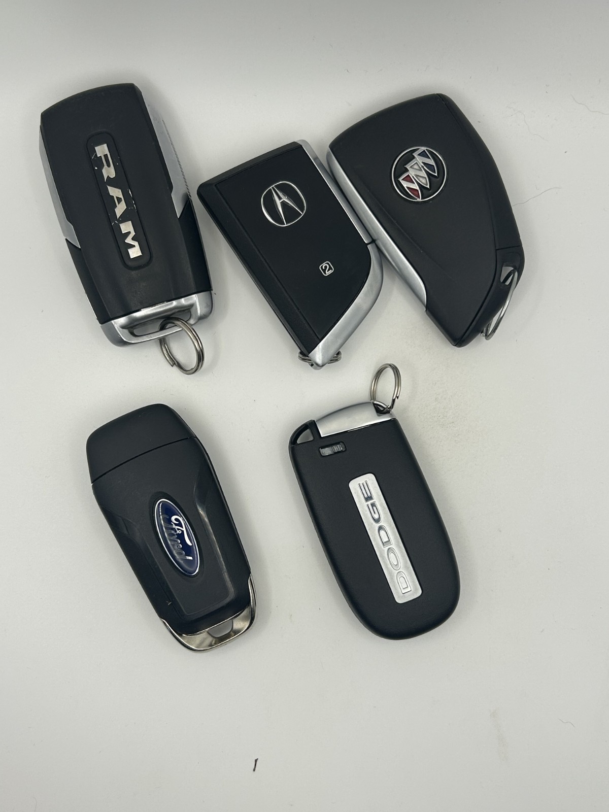 5 Car Key Fobs Random