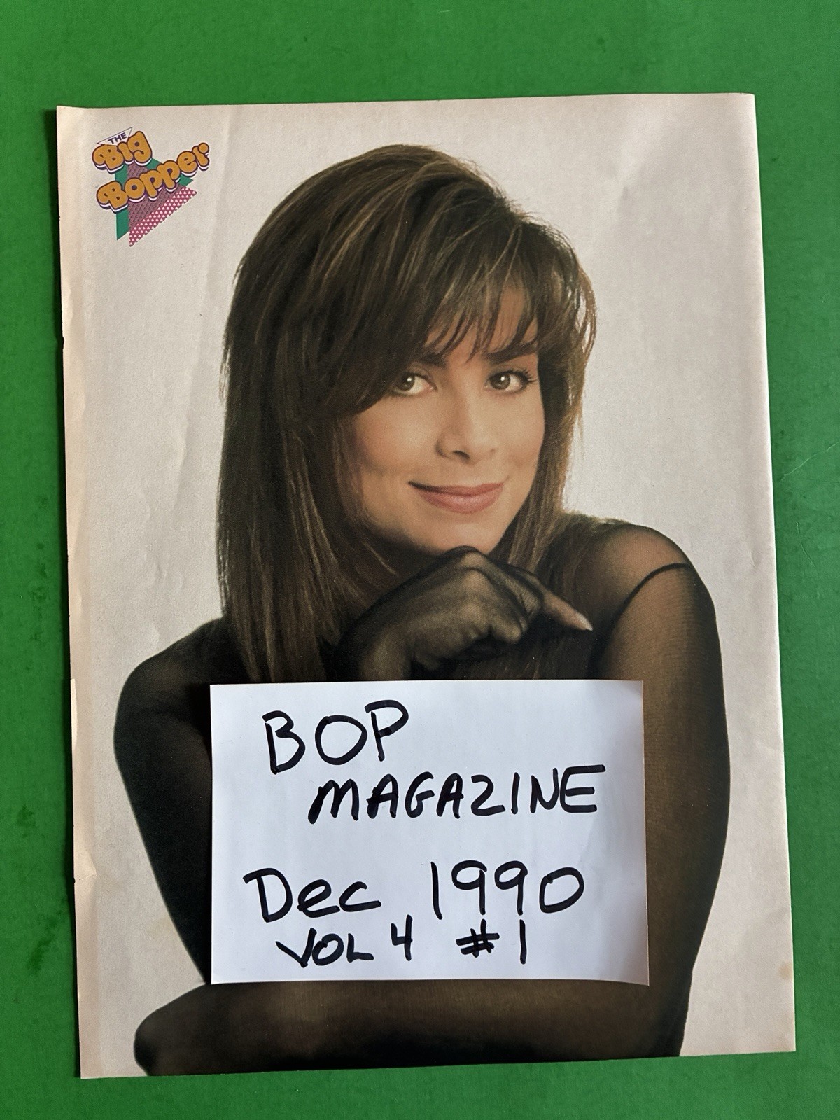 PAULA ABDUL- - 8 x 11 BIG BOPPER POSTER-DEC 1990