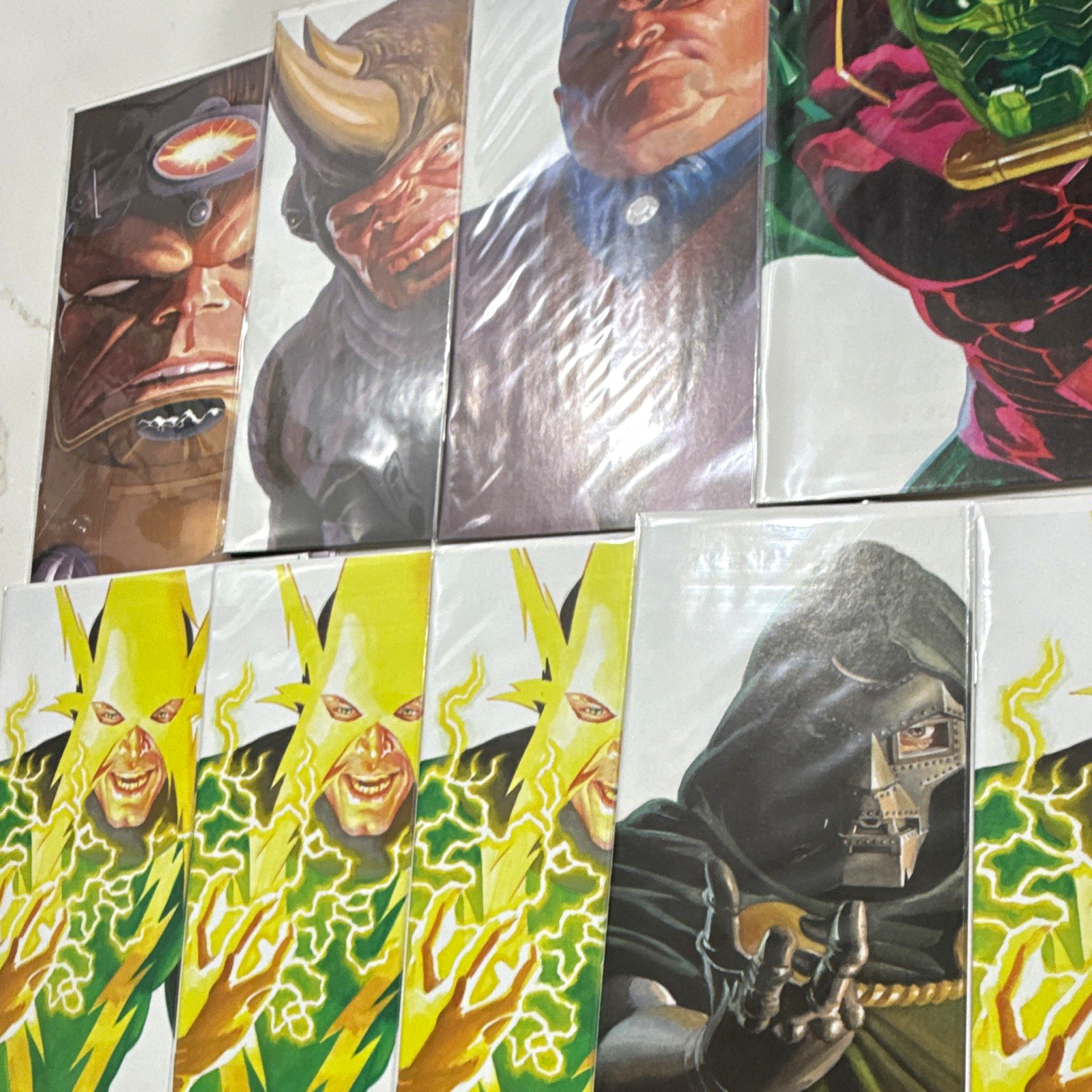 Alex Ross Virgin Comic book lot