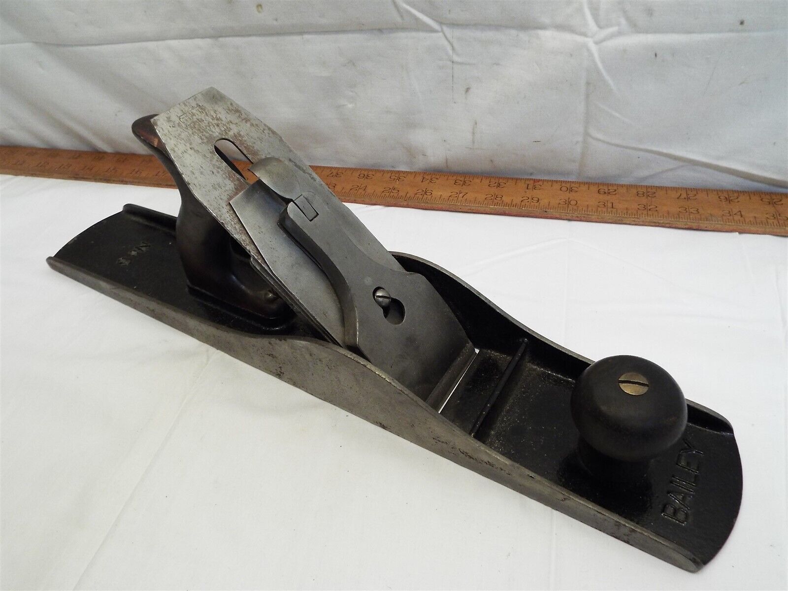 Clean Stanley Bailey 6C Corrugated Bed Smoothing Plane Wood Working Tool 6 C 
