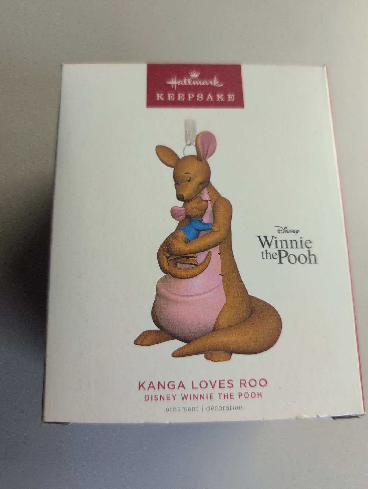 Hallmark 2022 Disney Kanga Loves Roo Porcelain Ornament ~