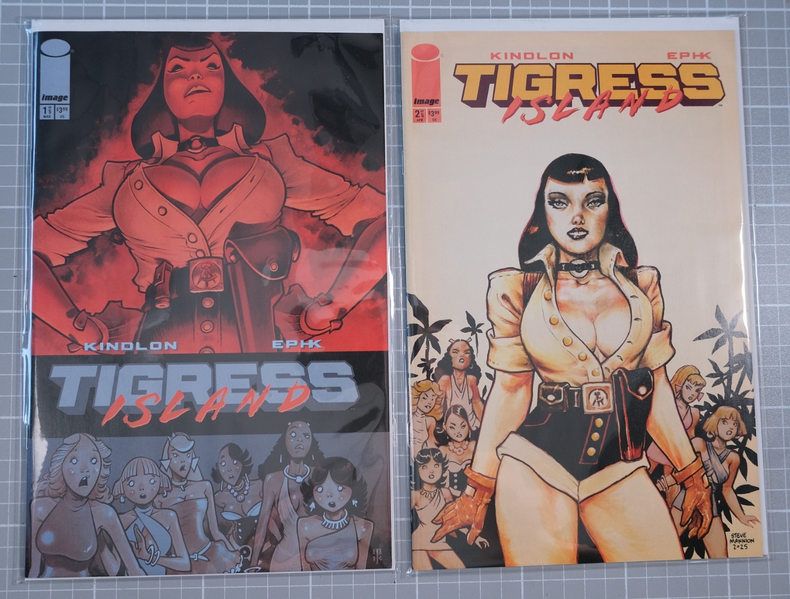 TIGRESS ISLAND #1 & #2 IMAGE 2026 KEY ISSUE 1ST PRINTS EPHK NM
