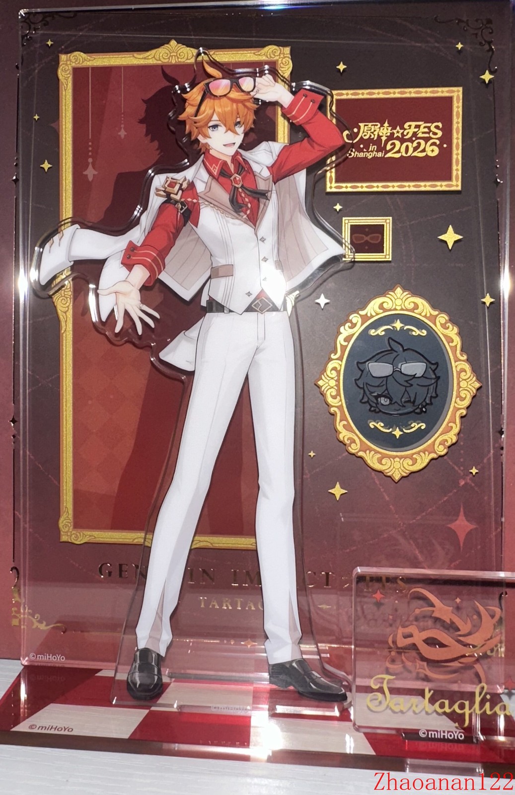 Official miHoYo Game Genshin Impact Childe 2026 FES Acrylic Stand Figure Toy