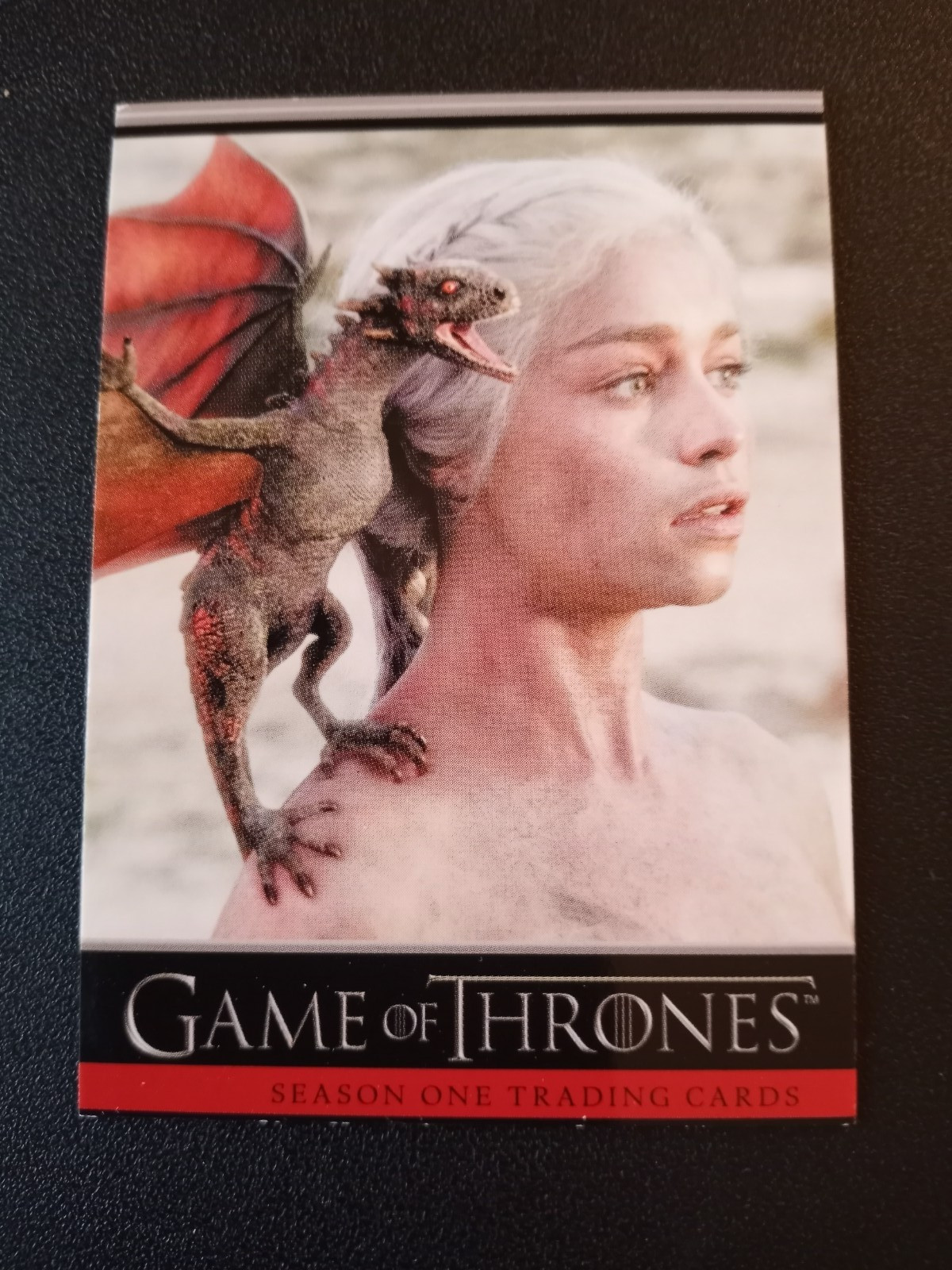 2012 Game Of Thrones Season 1 Promo #P1 Drogon Daenerys Targaryen Emilia Clarke