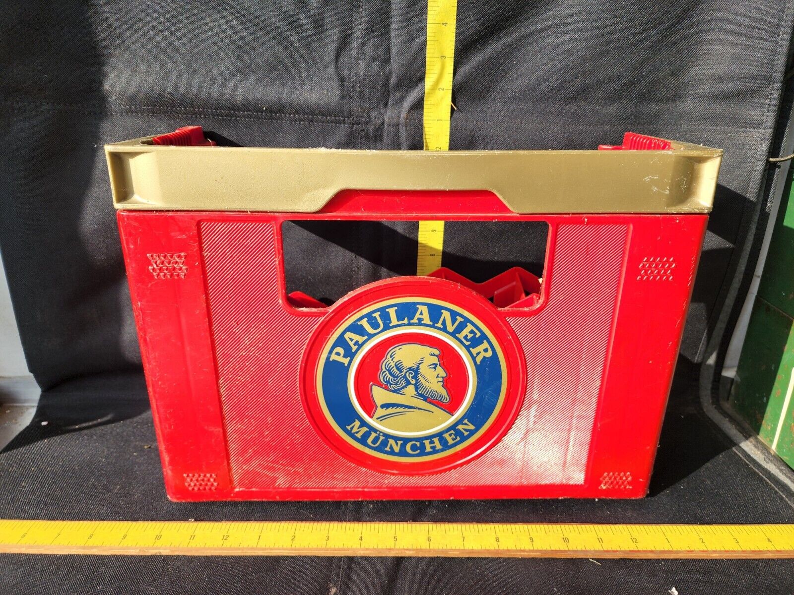 Vintage Paulaner Munchen Beer 10pack Beer Case Crate Box 2 Available