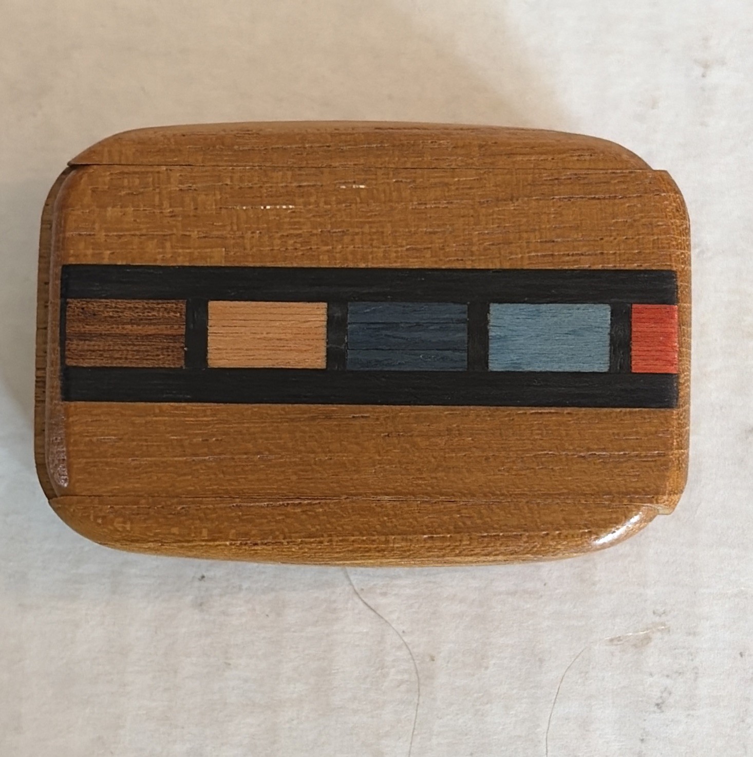 Vintage Heartwood Creations Wooden Marquetry Secret Box 3\ Vintage Heartwood Creations Wooden Marquetry Secret Box 3\