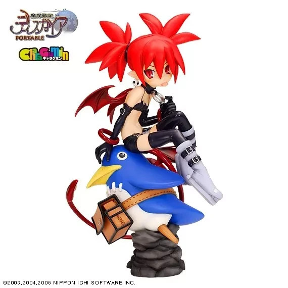 Charagumin Etna & Prinny Makai Senki Disgaea figure Japan new