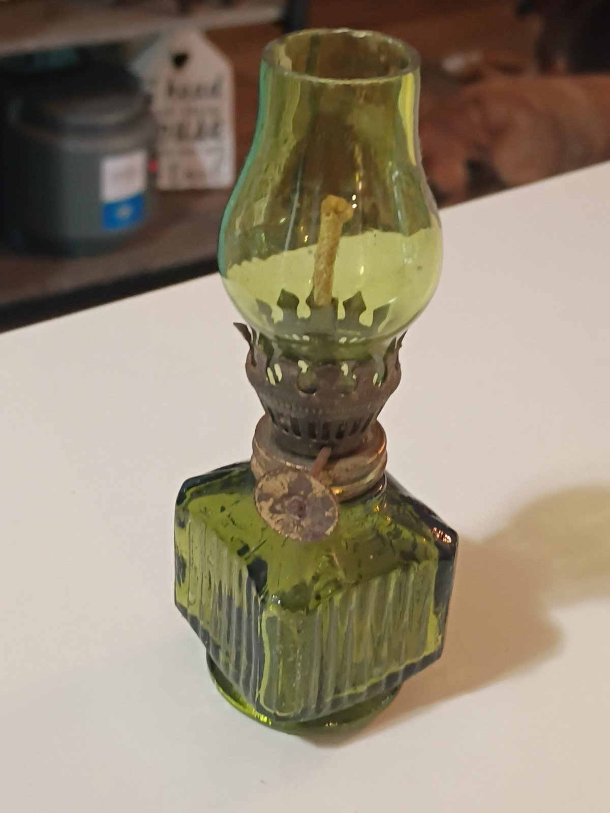 Mini Hurricane Oil Lamp, 4.5\