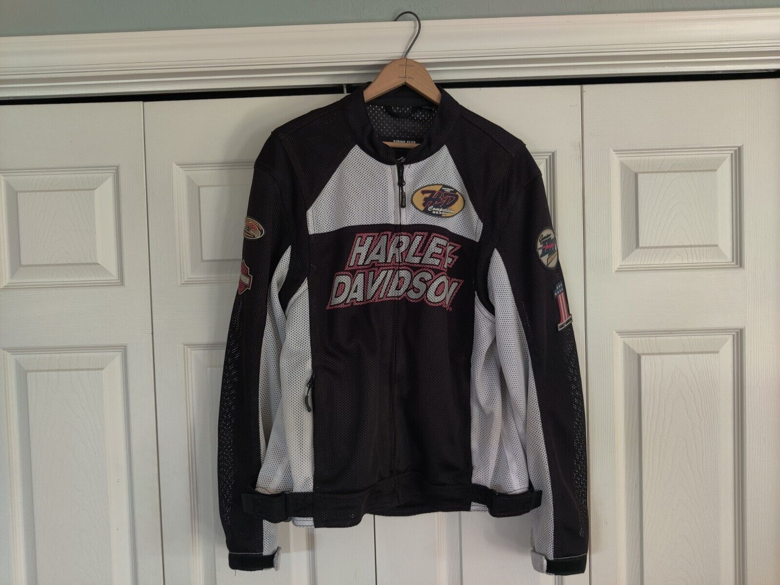 Harley Davidson mens summer mesh riding jacket, size medium