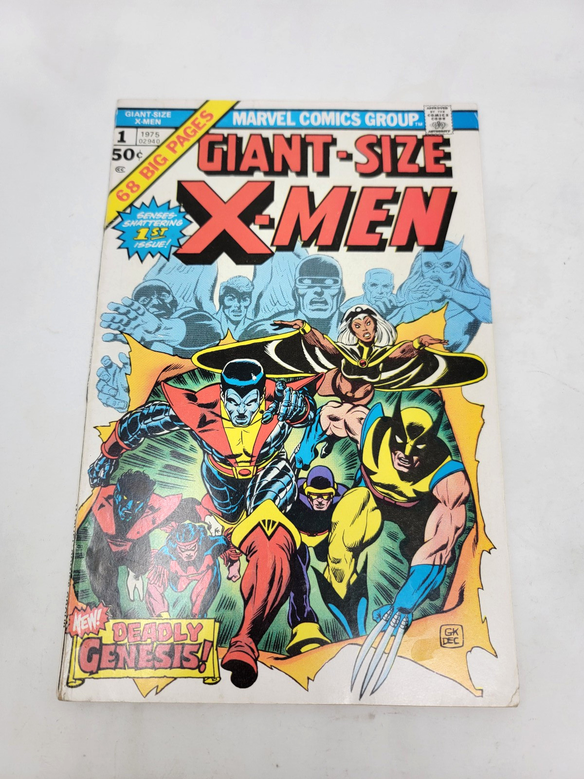 Giant-Size X-Men #1 Marvel 1975 1st Storm Nightcrawler Colossus Thunderbird 5.5+