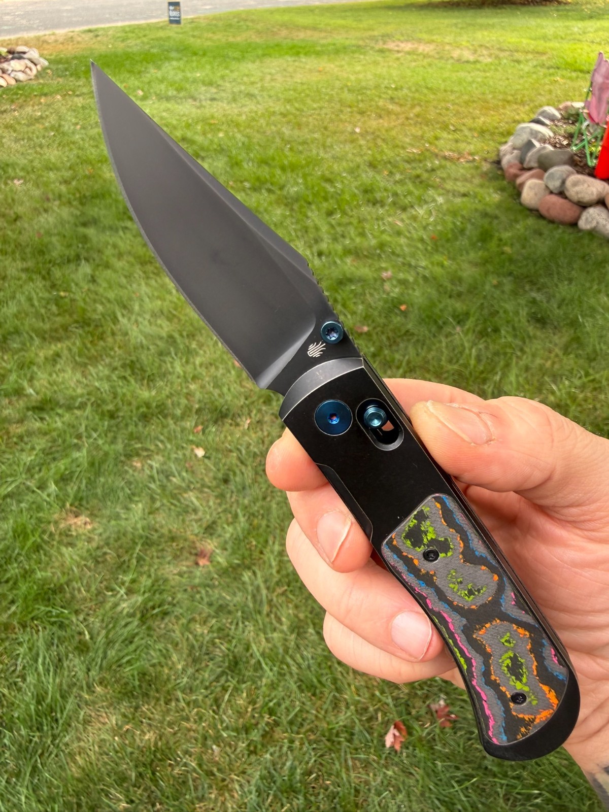 Kizer Tycho 80s Camo Carbon Titanium S45VN Folding Knife - BNIB Kizer Tycho 80s Camo Carbon Titanium S45VN Folding Knife - BNIB