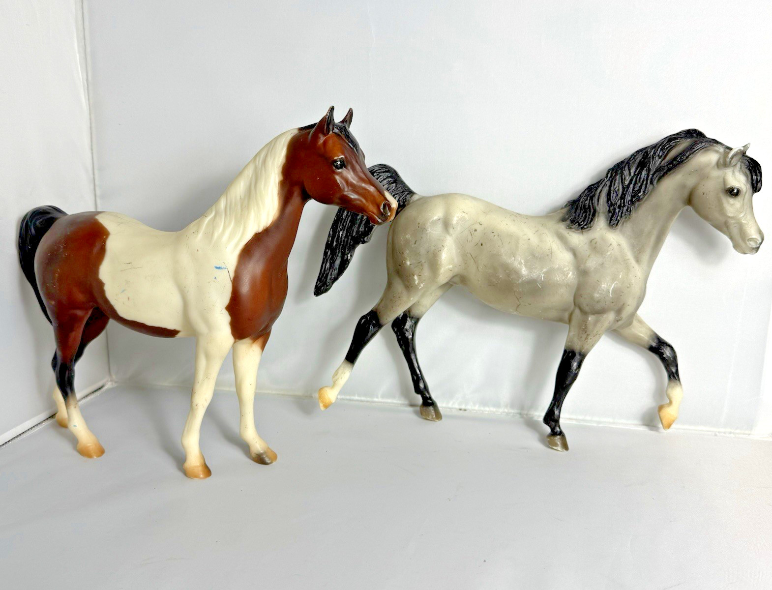 Breyer Horse Lot of 2 Karma Gypsy & Buckshot Collectible Vintage