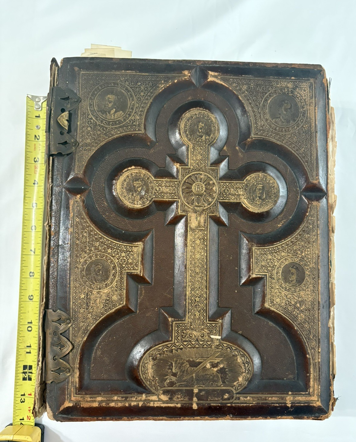 Antique Circa late 19th Century Holy Catholic Bible – John E. Potter & Company