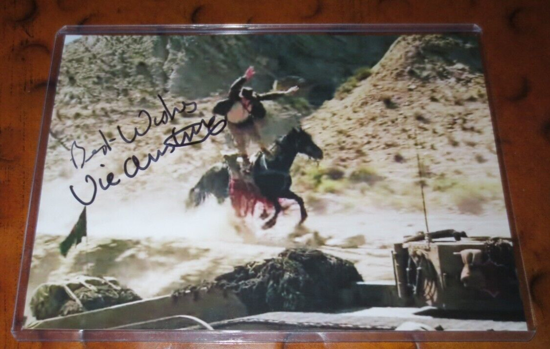 Vic Armstrong Stunt Man Double signed autographed photo Indiana Jones Superman